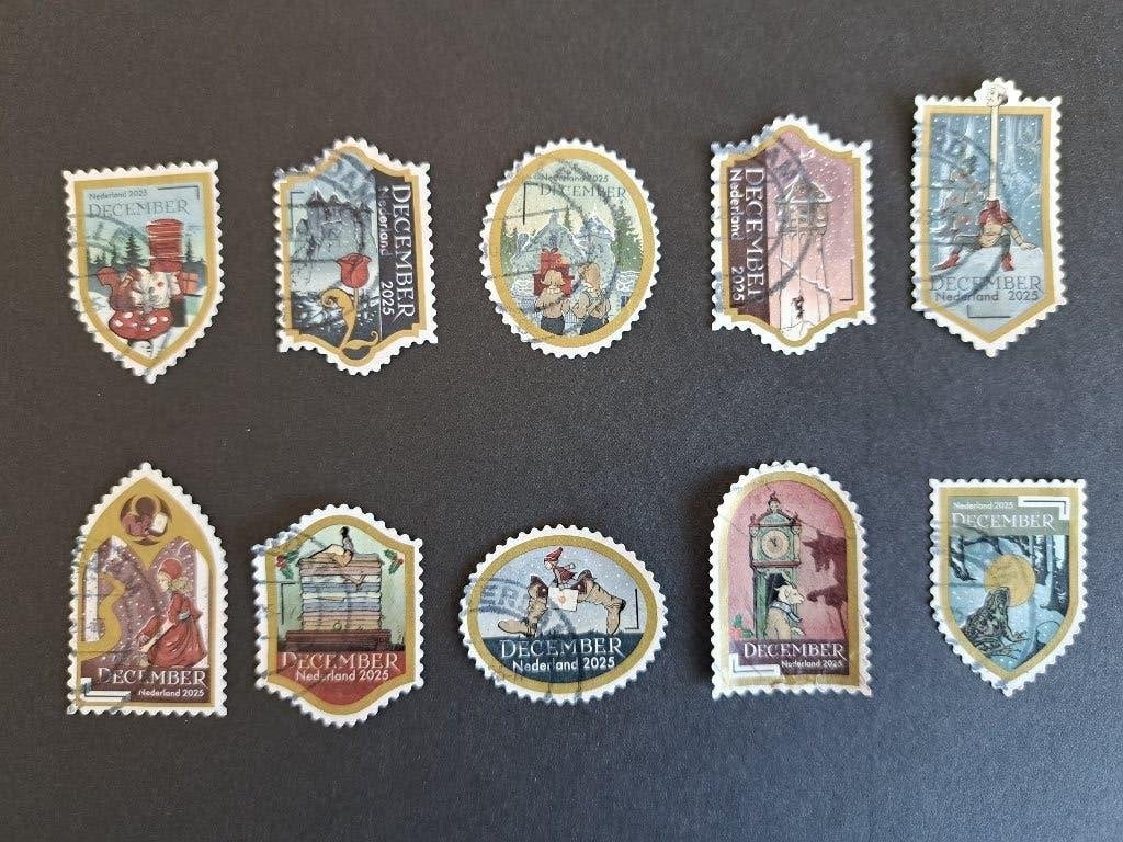 postzegels, Verzenden, Na 1940, Gestempeld