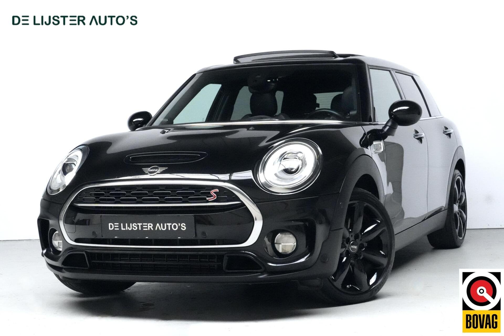 Mini Clubman 2.0 Cooper S Chili LCI Automaat 192 PK | Pano-d, Auto's, Gebruikt, Met garantie (alle), Zwart, Leder