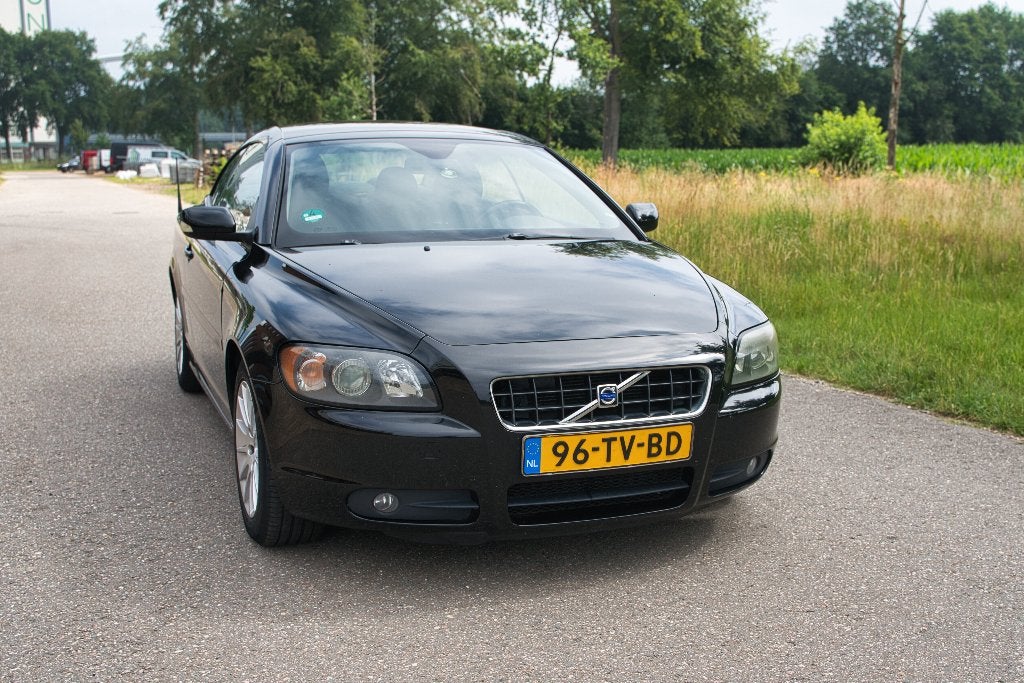 Goed onderhouden Volvo C70 2.4 140PK Geartronic 2007 Zwart, Auto's, Volvo, Particulier, C70, ABS, Airbags, Airconditioning, Alarm
