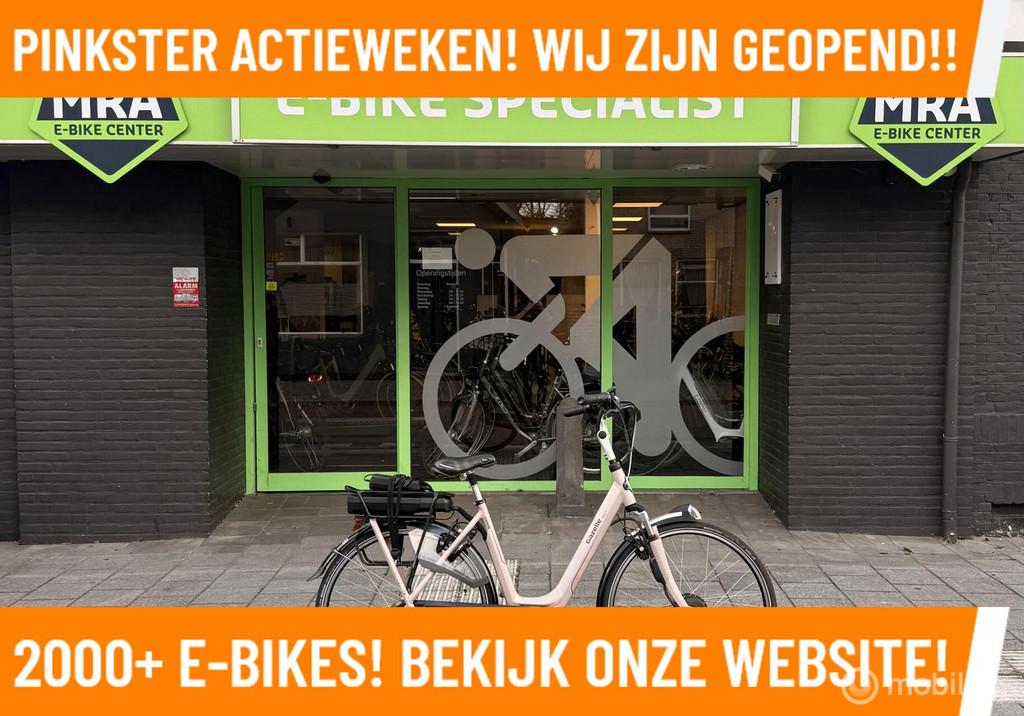 Gazelle Orange C8 Elektrische fiets met voorwiel motor ebike, Fietsen en Brommers, Elektrische fietsen, Gazelle, 51 tot 55 cm
