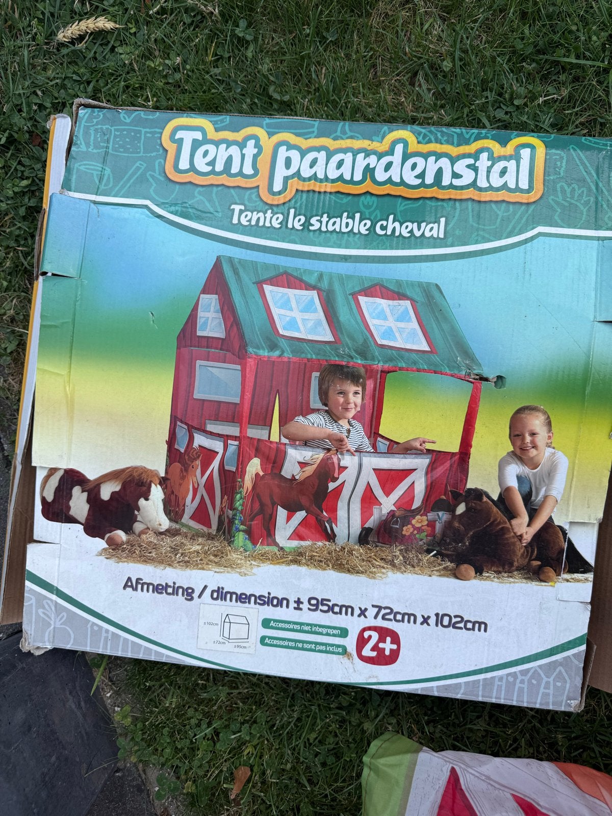 Speeltent Paardenstal voor Kinderen - Nieuw in Doos, Ophalen of Verzenden, Zo goed als nieuw