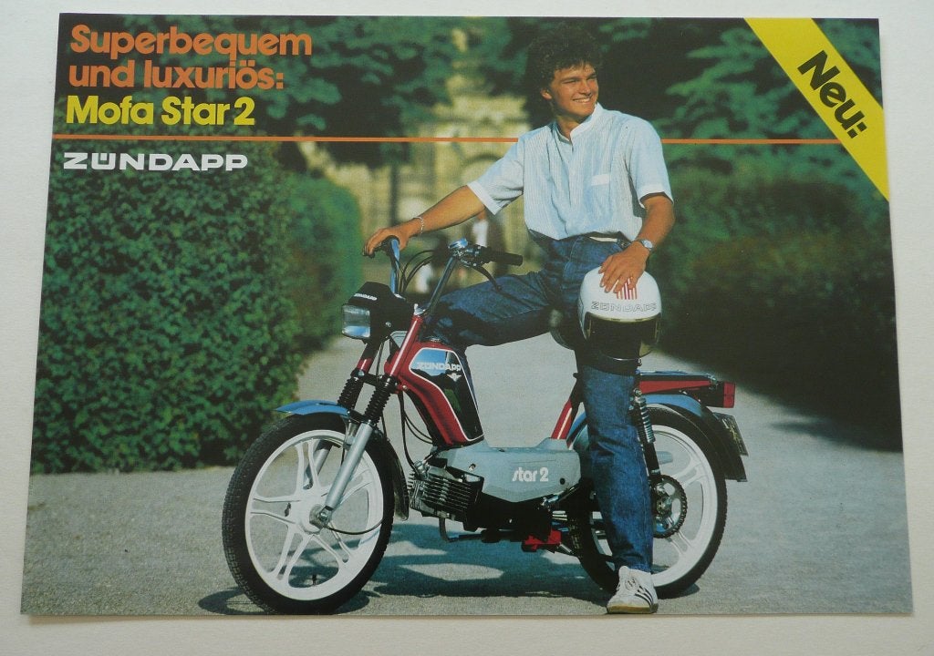 Zündapp Folder (1984) met Mofa STAR -2- (A4/2-zijdig) NIEUW, Verzenden, Nieuw