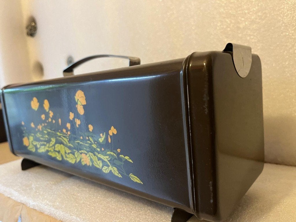 Vintage BRABANTIA ontbijkoektrommel compleet., Ophalen