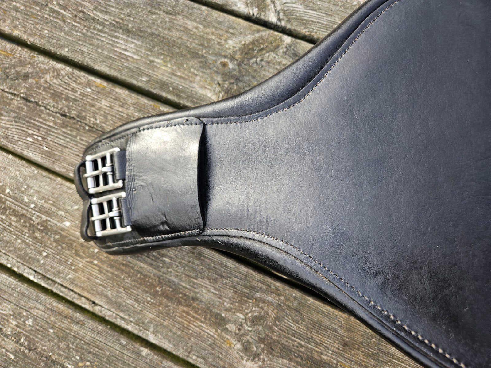 Dressuur singel 65 cm, Dieren en Toebehoren, Gebruikt, Ophalen of Verzenden, Zwart, Singel