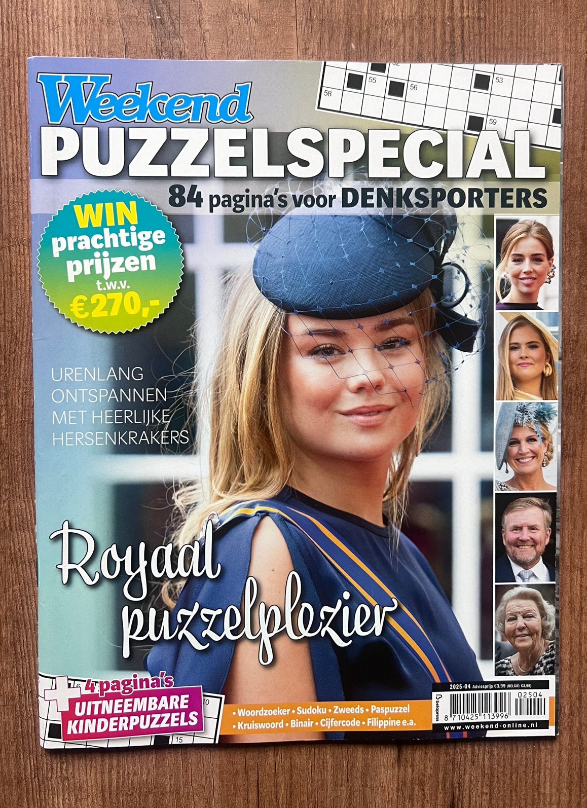 Puzzelspecial - 84 pp voor denksporters - 3 ex. + Puzzels, Ophalen of Verzenden, Nieuw, Puzzelboek