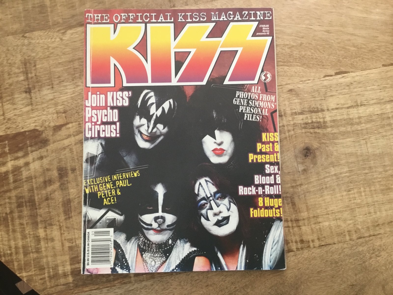 The Official KISS Magazine - Psycho Circus, Ophalen of Verzenden