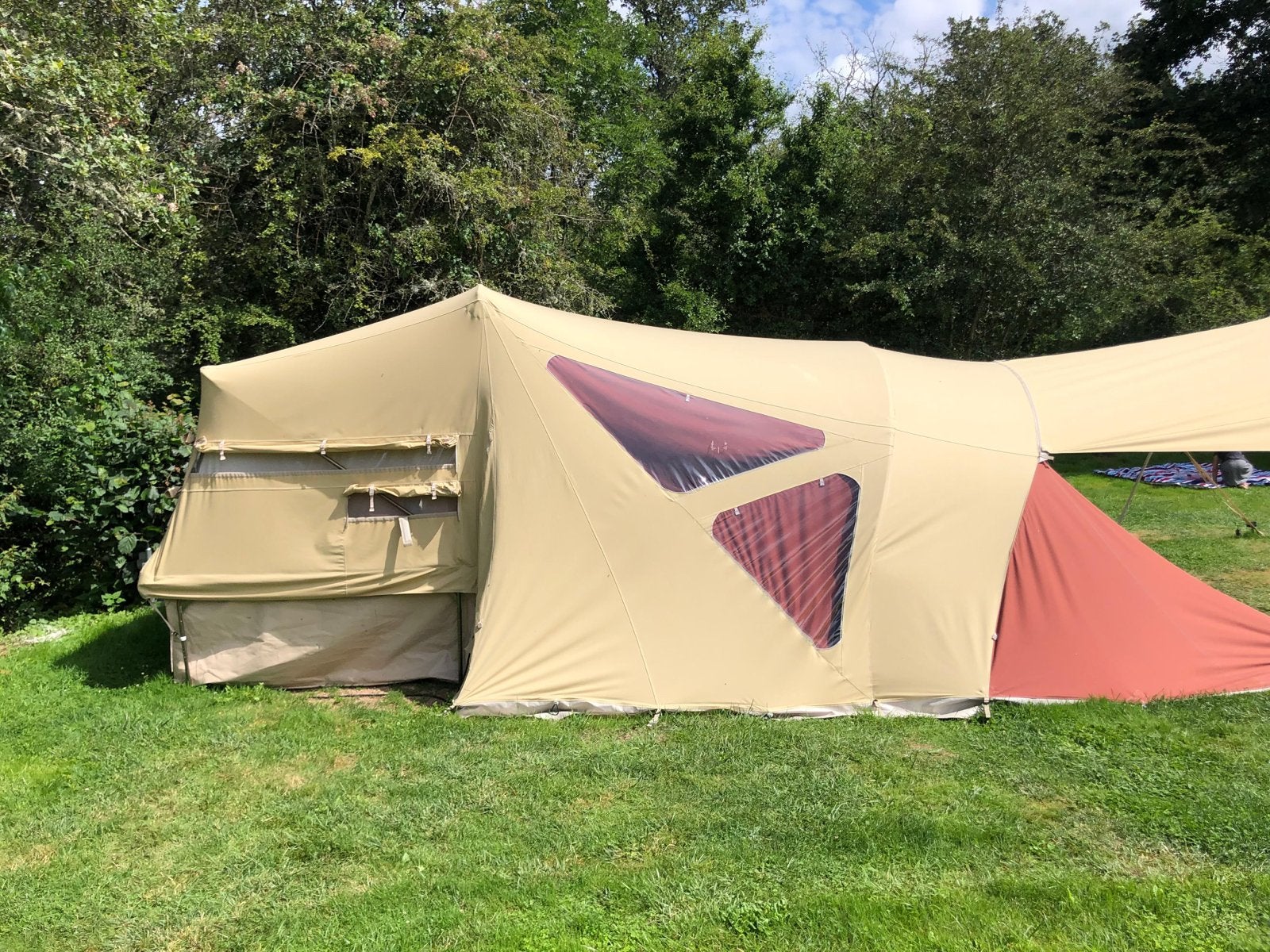 Aart Kok Kampala, Caravans en Kamperen, Vouwwagens, Overige merken, tot en met 5, Beige, Aanwezig, Ophalen