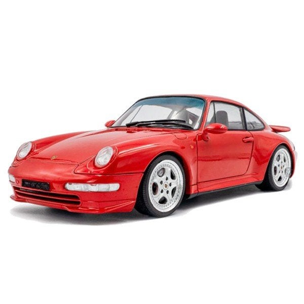Porsche 911 (993) Carrera RS 1997 Rood Modelauto 1/43 Solido, Solido, Auto, Solido, Nieuw