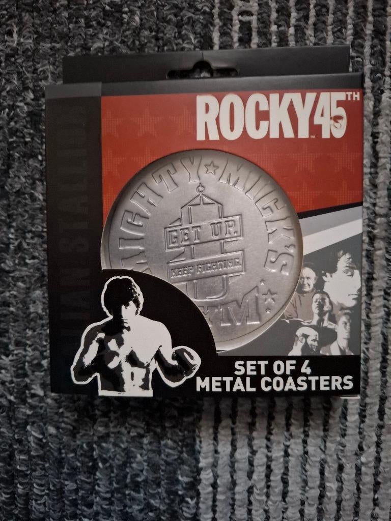 Rocky Balboa Onderzetters set  ( Nieuw ), Verzamelen, Verzenden, Nieuw, Film, Overige typen