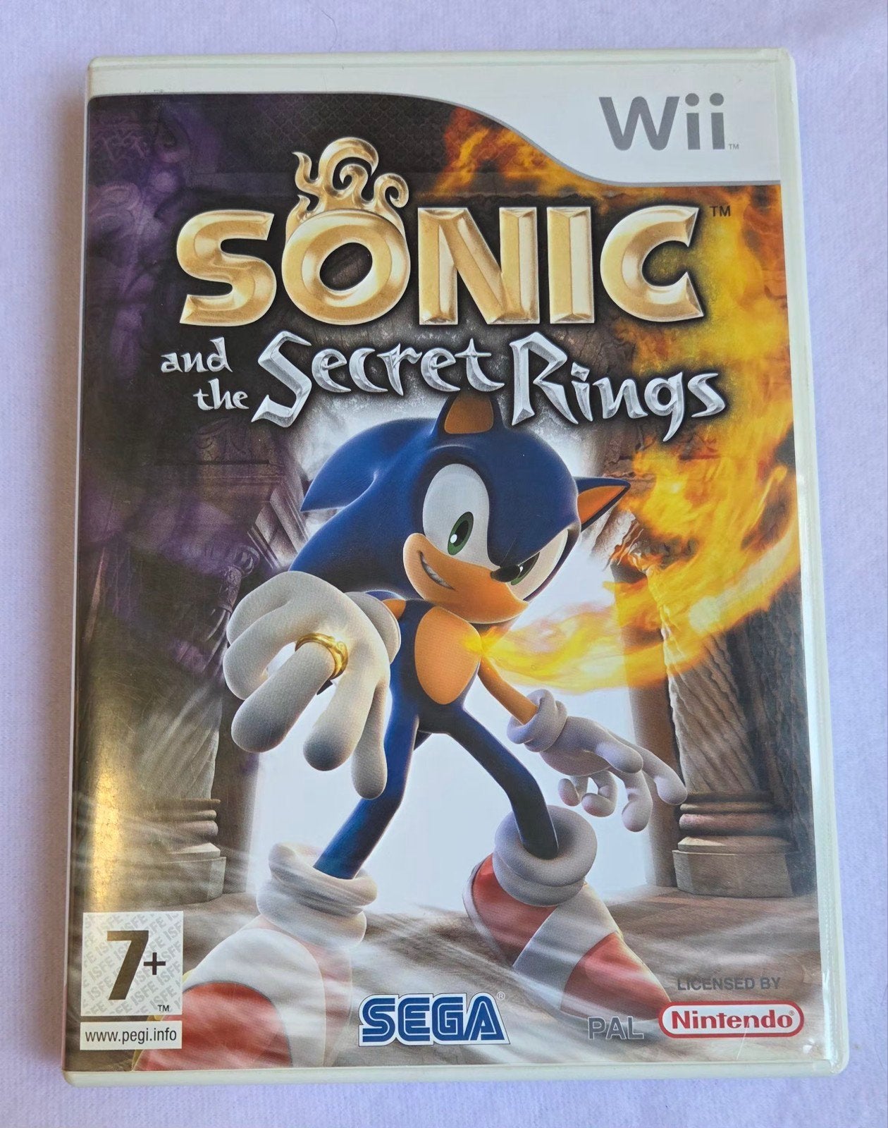 Sonic and the Secret Rings Wii, Avontuur en Actie, 1 speler, Ophalen of Verzenden, Zo goed als nieuw