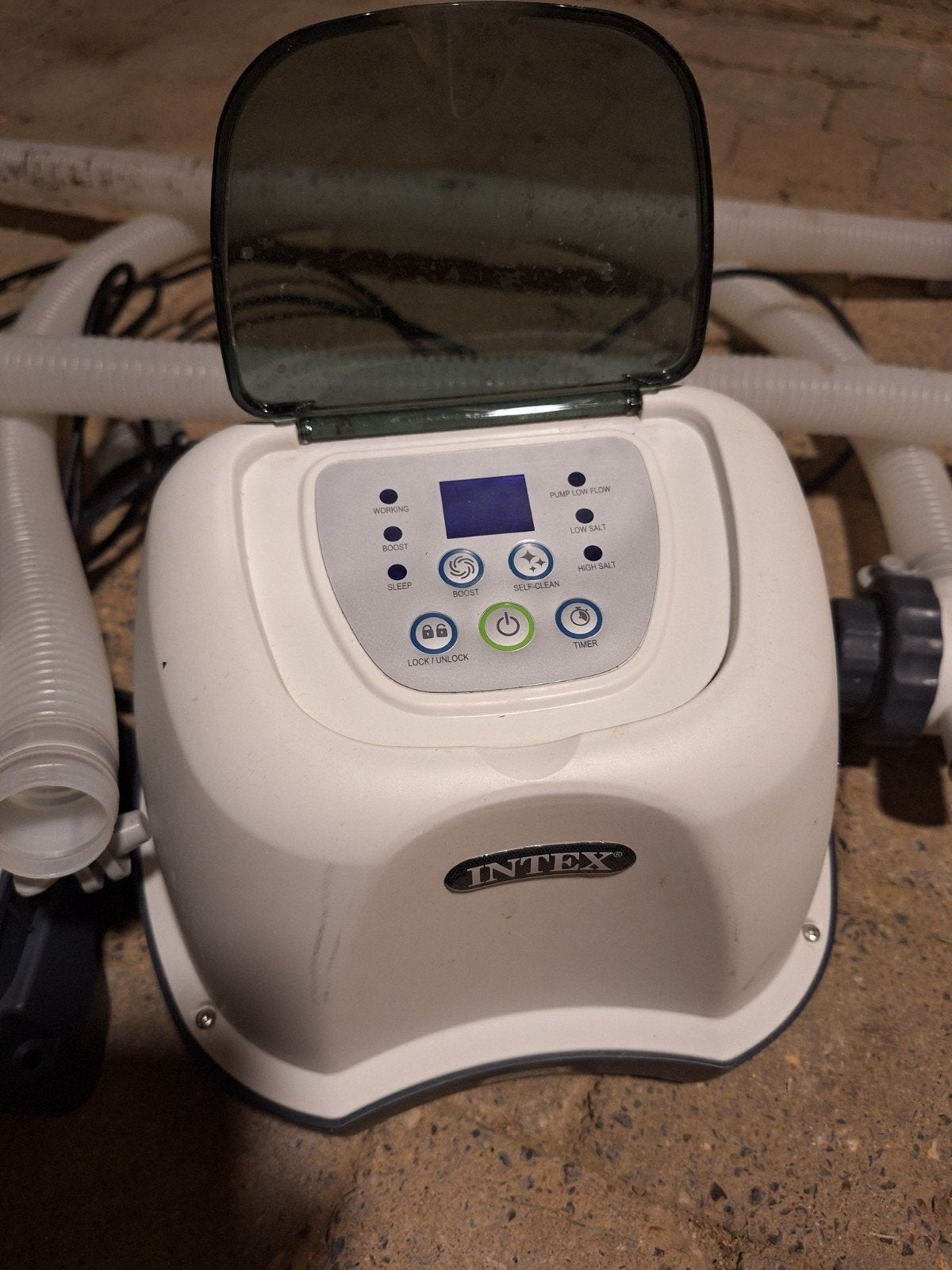 Intex zoutwatersysteem QS400 voor zwembad, Ophalen of Verzenden, Zo goed als nieuw, Overige typen