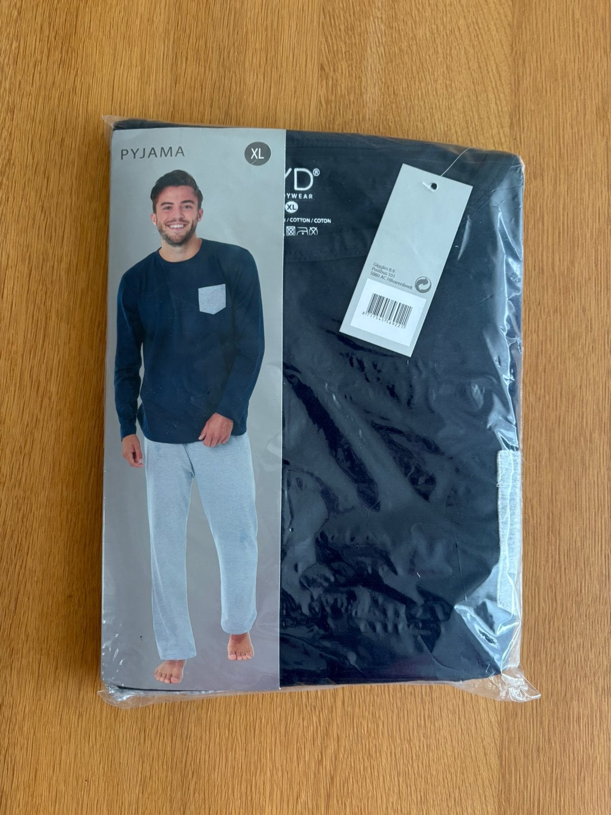 Nieuw in verpakking, herenpyjama mt XL, Kleding | Heren, Ophalen of Verzenden, Zo goed als nieuw, Maat 56/58 (XL)