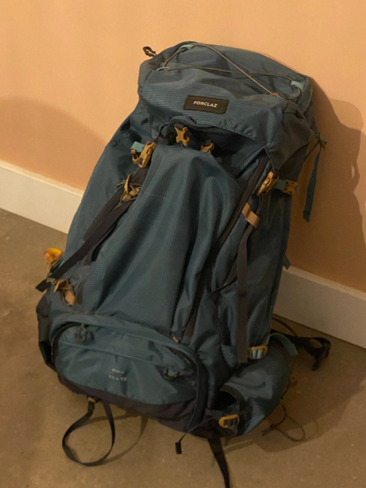 Forclaz Trekking Rugzak 50+10L Air  Zo goed als nieuw, Overige merken, 40 cm of meer, Ophalen of Verzenden, Zo goed als nieuw