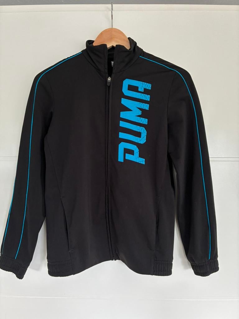 Mooi sport vest / trainings jack van Puma maat 152, Ophalen of Verzenden, Zo goed als nieuw, Jongen, Sport- of Zwemkleding