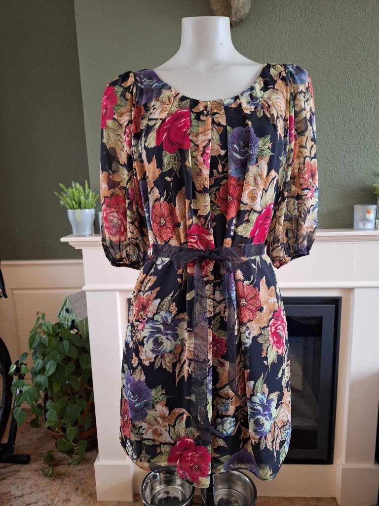 Biscuit prachtige top tuniek S 36, Zo goed als nieuw, Maat 36 (S), Meerkleurig, Meerkleurig