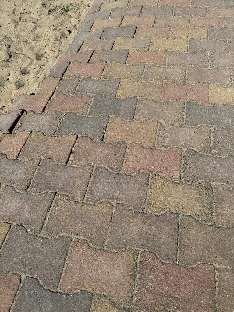 H-klinkers gezocht, Ophalen, Klinkers, Zo goed als nieuw, 10 m² of meer
