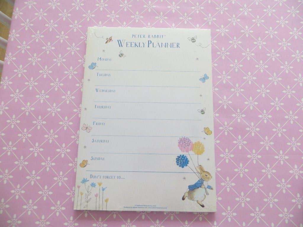 weekplanner agenda/Peter Rabbit/niet vergeten/, Ophalen of Verzenden, Nieuw
