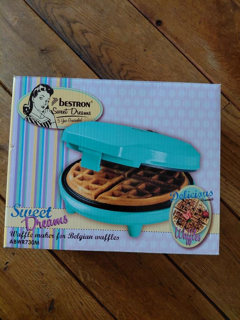 Bestron wafelijzer voor Belgische wafels - Zo goed als nieuw, Ophalen, Zo goed als nieuw