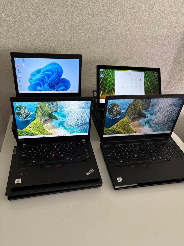 Partij 31x Lenovo Laptops 8e/11e Gen - Core i5 - 8GB - 256GB, Computers en Software, Windows Laptops, Gebruikt, 14 inch, SSD, 3 tot 4 Ghz
