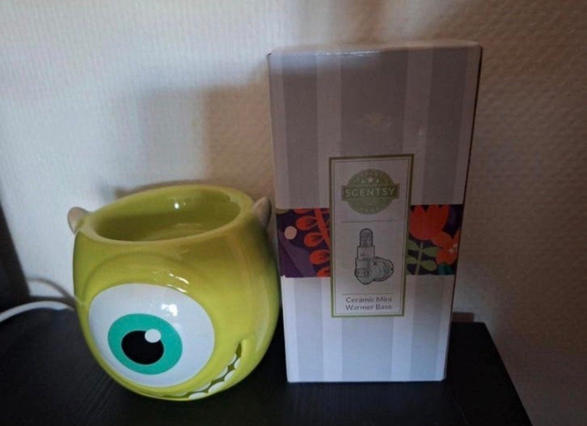 Scentsy Monsters Inc. Mike Wazowski Wax Warmer, Groen, Overige stijlen, Nieuw, Ophalen of Verzenden