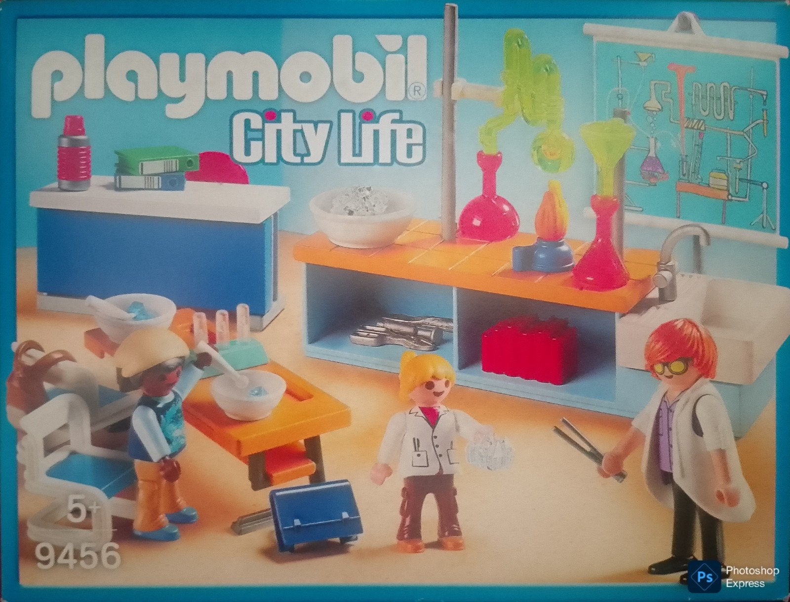 City Life Scheikundelokaal 9456, Ophalen of Verzenden, Zo goed als nieuw