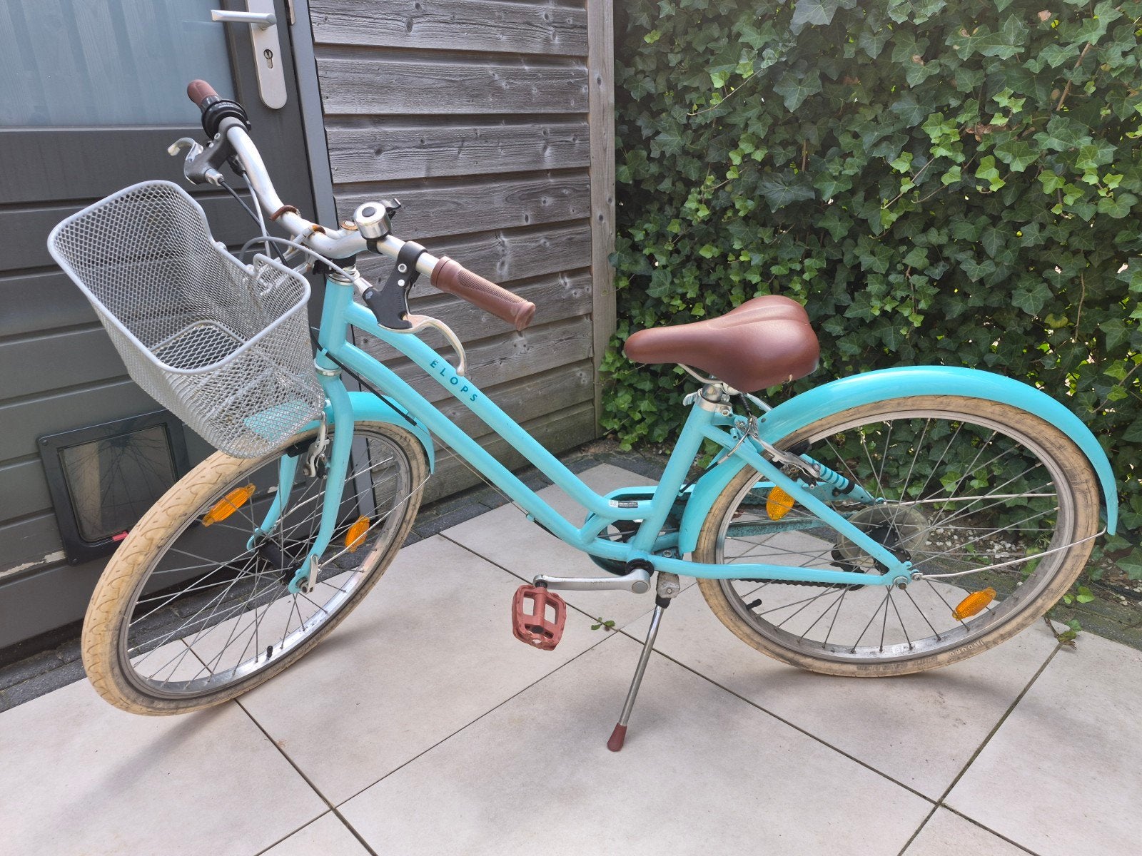 Btwin Elops kinderfiets 24 inch, Ophalen, Gebruikt, 20 inch of meer