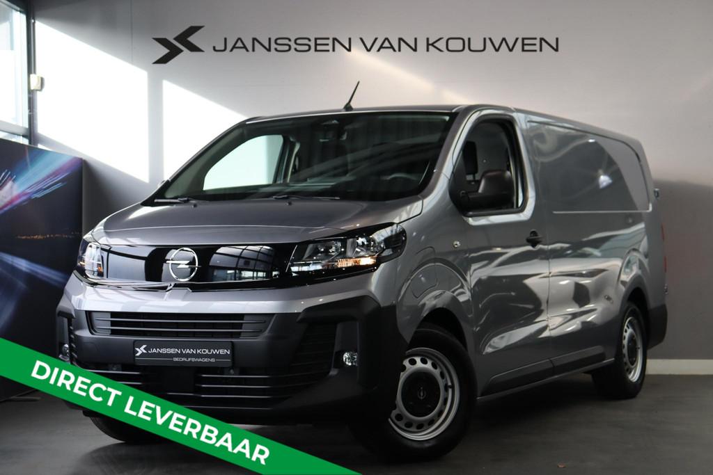 Opel Vivaro-e EV 75kWh 136 L3 0% rente / 2+6 jaar garantie /, Auto's, Bestelauto's, 12 maanden, 136 pk, Zwart, 2113 kg