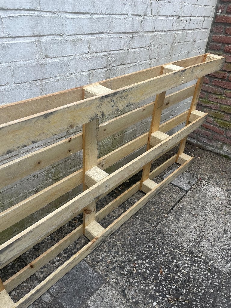 GRATIS groot pallet, Doe-het-zelf en Verbouw, Hout en Planken, Ophalen, Zo goed als nieuw, 200 tot 250 cm, 50 mm of meer