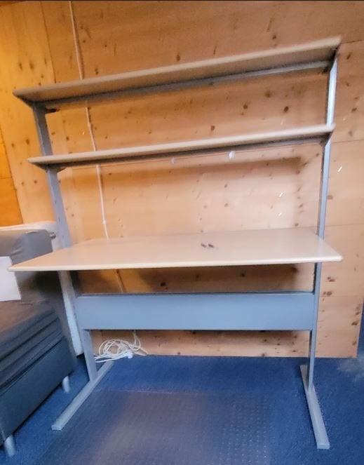 bureau met stoel, Huis en Inrichting, Ophalen, Schoolbureau, Industrieel, Overige merken