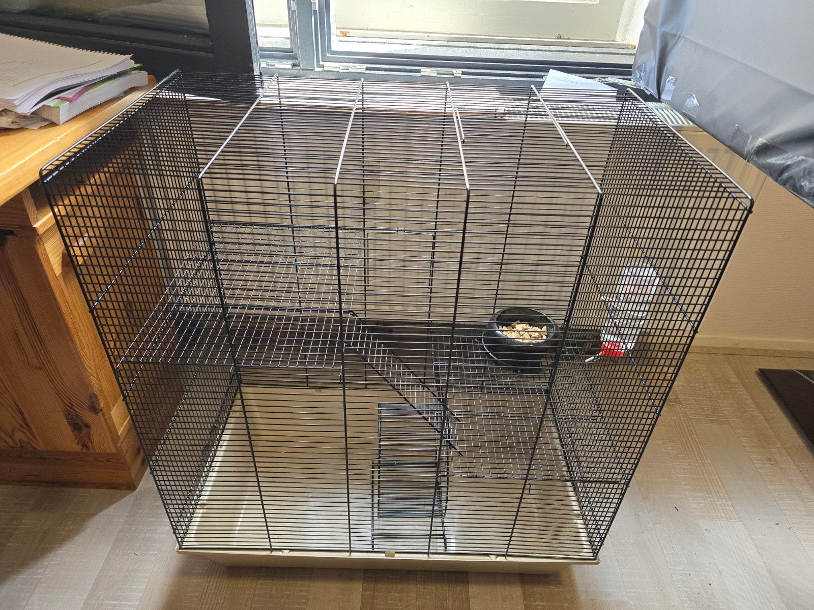 Grote Rattenkooi / Knaagdierenkooi Rat 70 Z - Goede staat, April, Rat