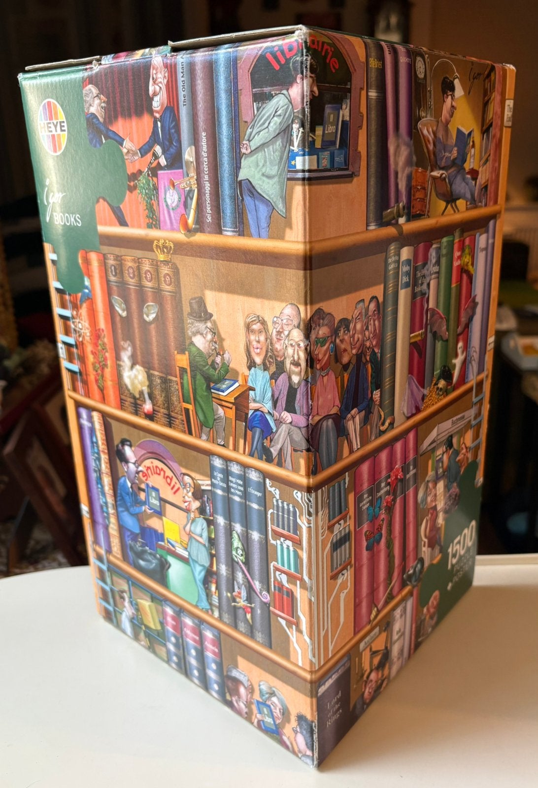 -Puzzel Heye Igor; Books, Ophalen, 500 t/m 1500 stukjes, Zo goed als nieuw, Legpuzzel