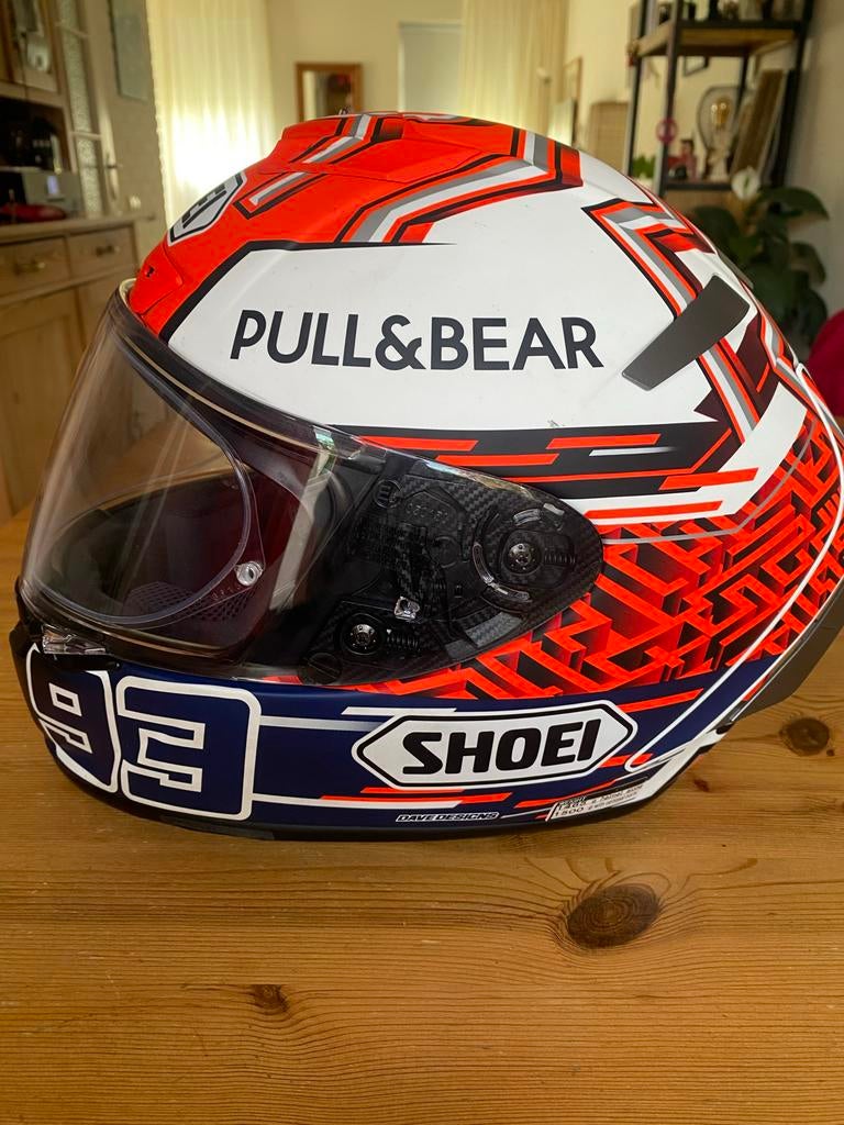 Shoei X-spirit 3 Marquez 93 maat L 59-60, Heren, Ophalen of Verzenden, Integraalhelm, Shoei