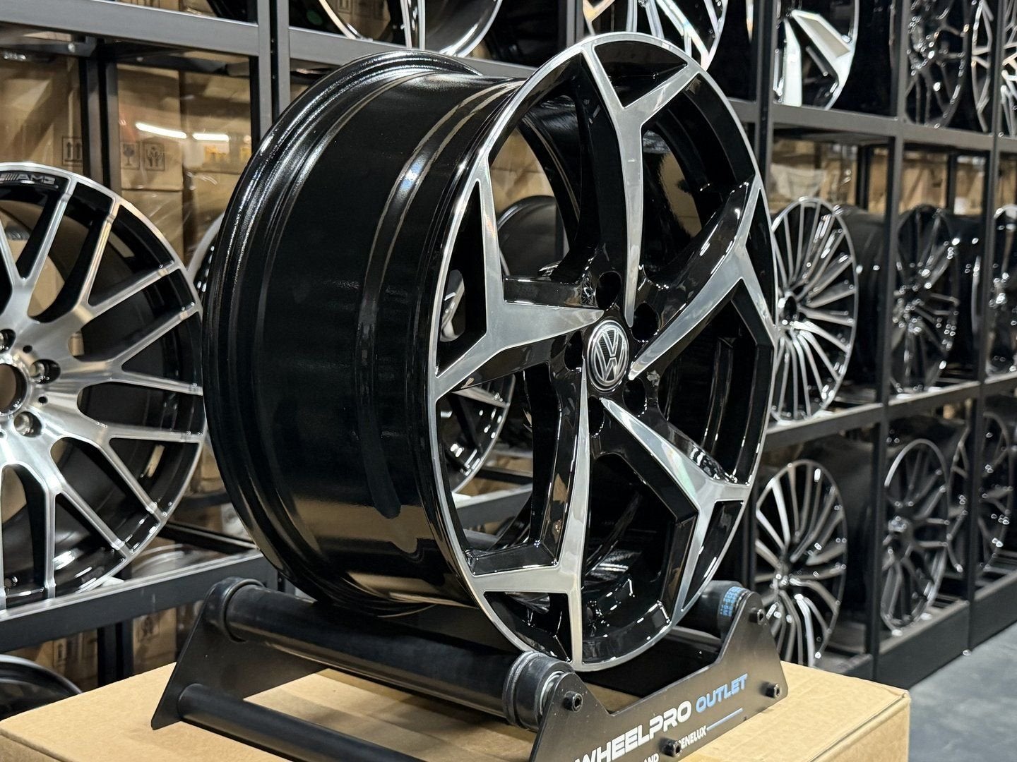 17 inch VW BONNEVILLE 5X100 Polo 6R 2G Seat Ibiza Audi A1, Auto-onderdelen, Banden en Velgen, Velg(en), -, -, Nieuw