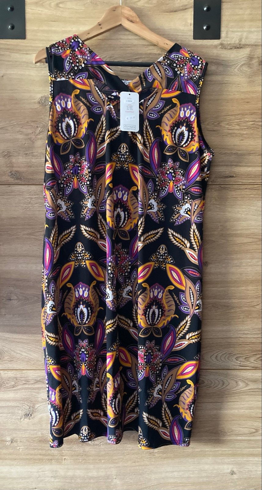 Nieuwe Magna mouwloze zomerjurk 44/46, Meerkleurig, Maat 46/48 (XL) of groter, Nieuw, Ophalen of Verzenden