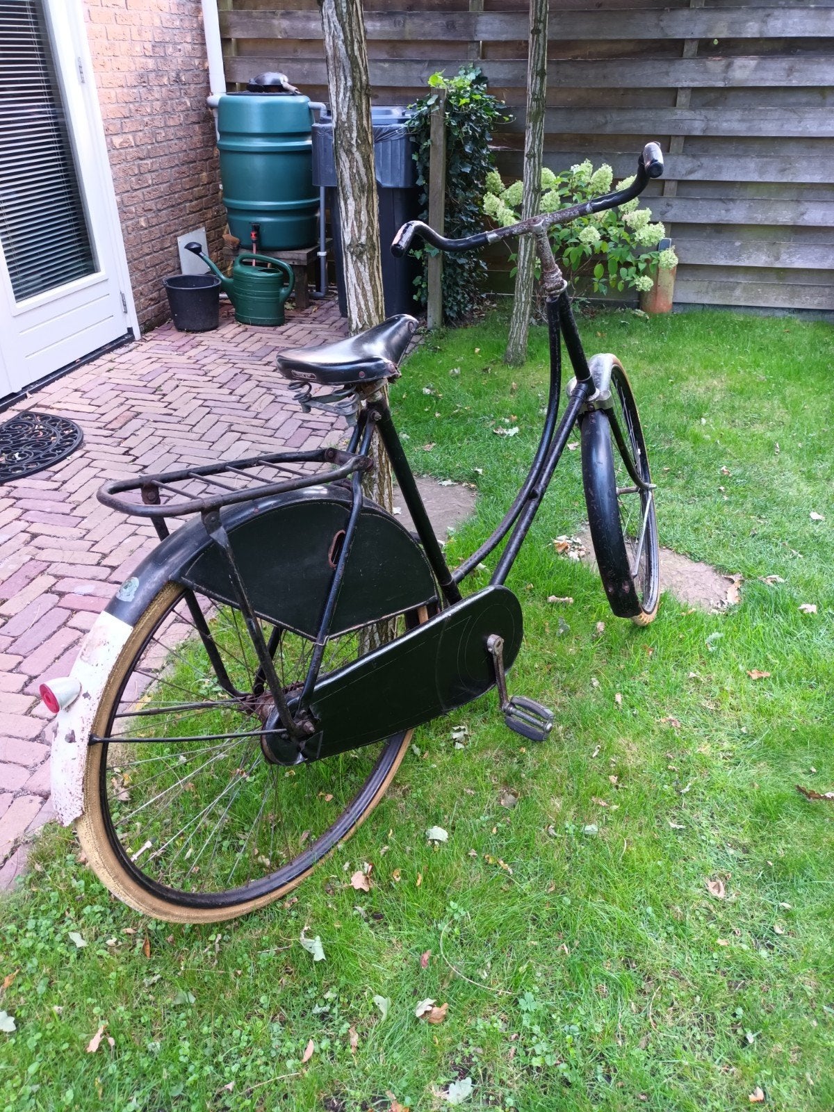 Zeldzame S.G. Brandsma fiets Heerenveen (ca. 1928), Fietsen en Brommers, Ophalen, Terugtraprem, Zeldzame S.G. Brandsma fiets Heerenveen (ca. 1928