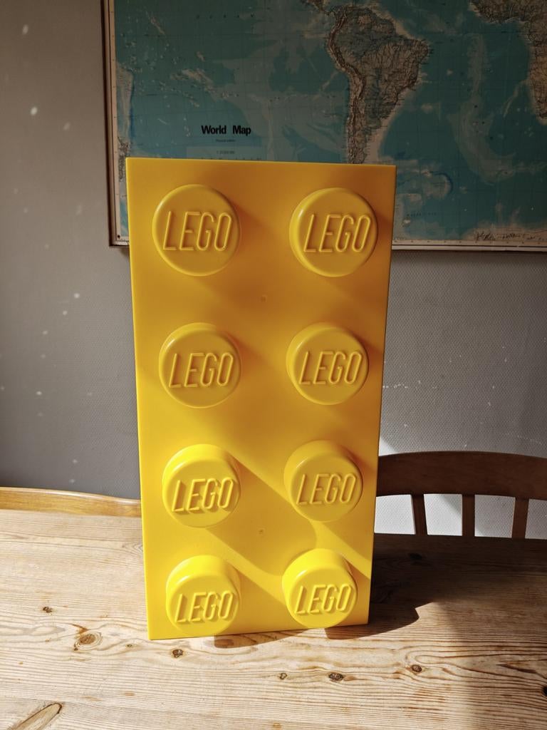 Gele LEGO Opbergdoos - Handig en Decoratief, Ophalen of Verzenden