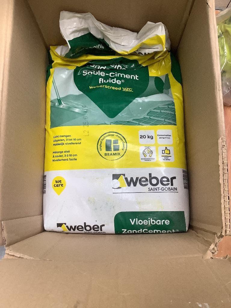 Weber vloeibaar cement, Doe-het-zelf en Verbouw, Overige Doe-het-zelf en Verbouw, Ophalen, Nieuw