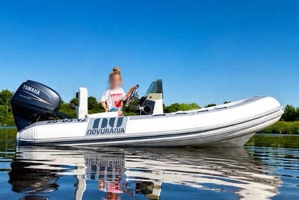 Novurania RIB 3.60m met Yamaha 25pk en trailer, Watersport en Boten, Gebruikt, 4 m, 1 m, Brandstoftank