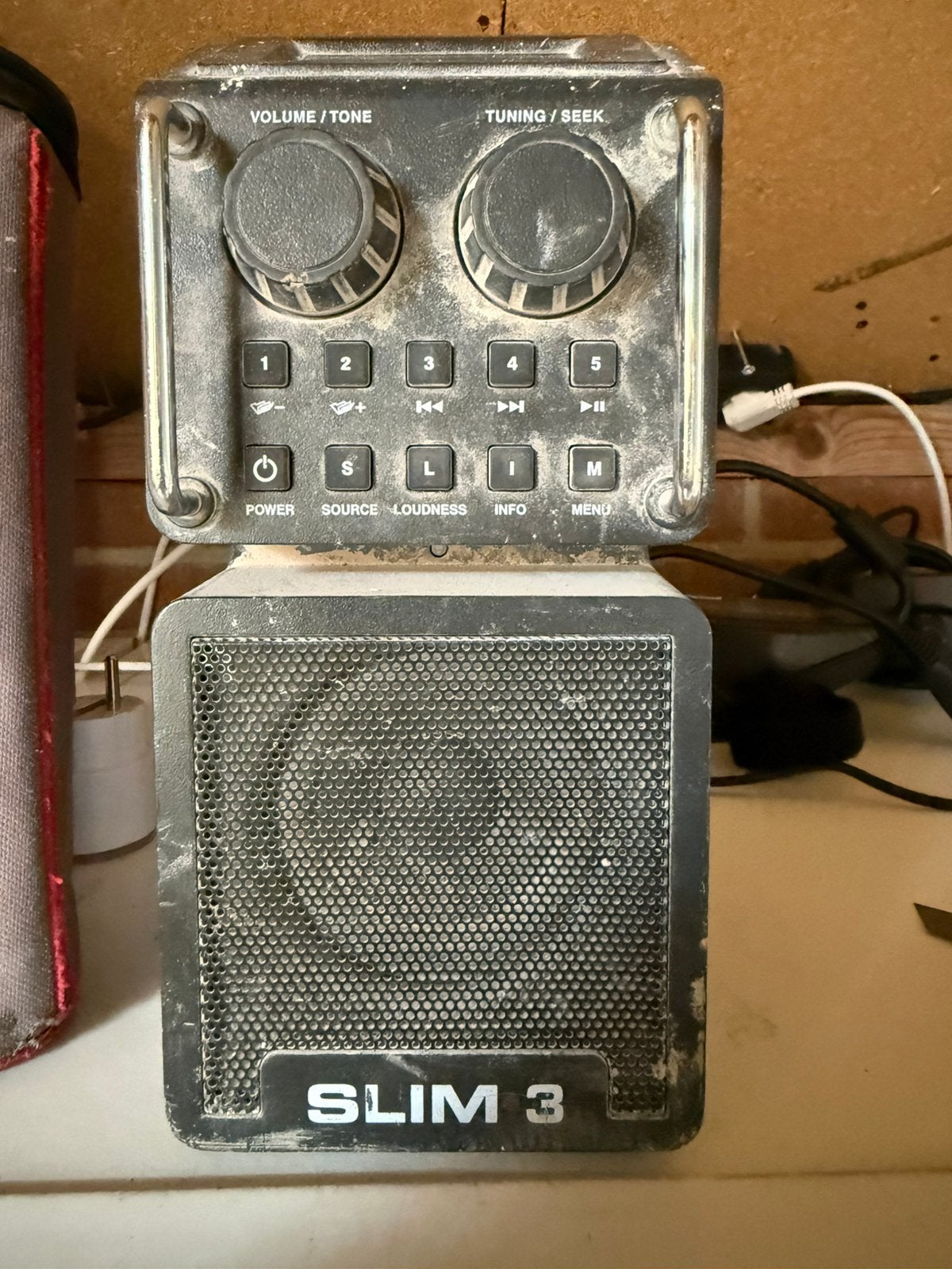 PerfectPro Slim 3 Bouwradio DAB+ met Tube Pack, Ophalen of Verzenden, Gebruikt, Bouwradio