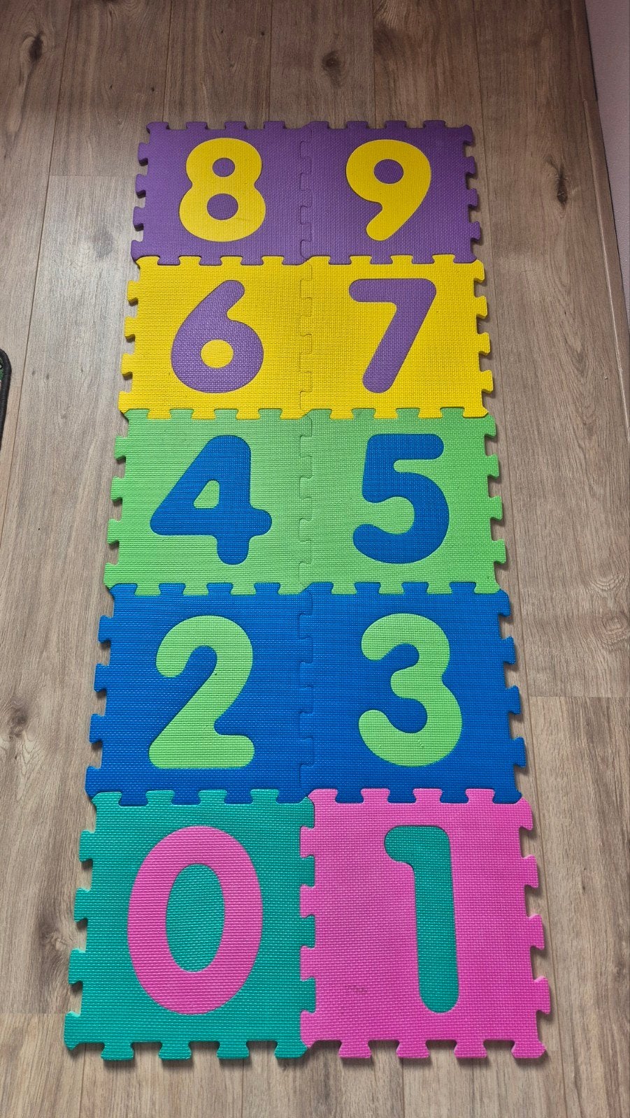 10x foam puzzelstukken, Kinderen en Baby's, Ophalen of Verzenden, Zo goed als nieuw