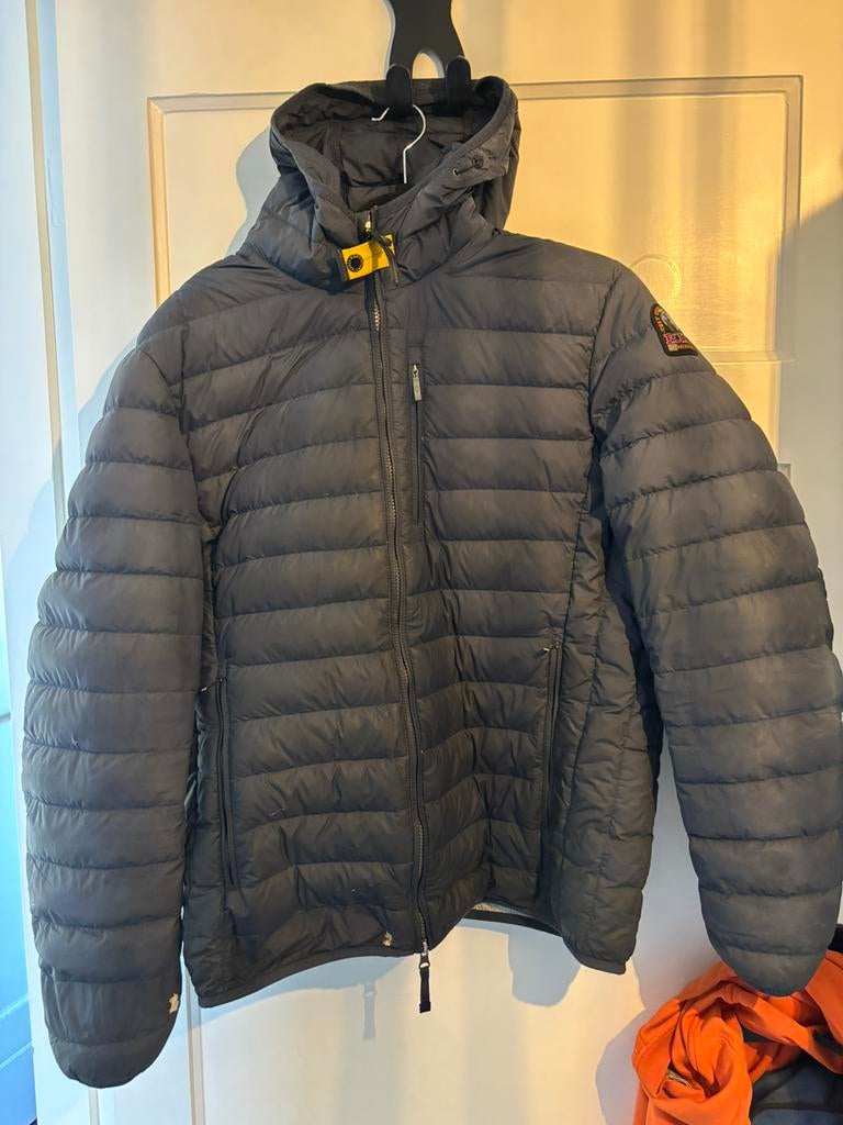 Parajumpers jas L, Kleding | Heren, Jassen | Winter, Ophalen of Verzenden, Gedragen, Blauw