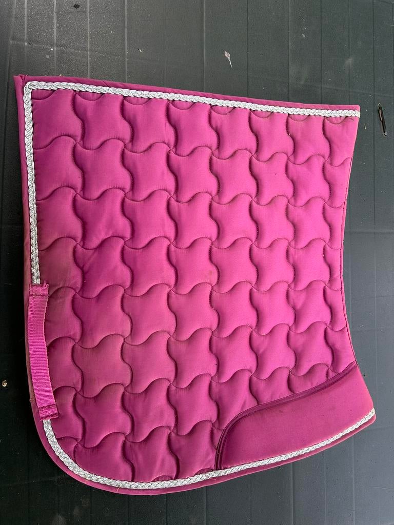 Roze Horsegear dressuur dekje Full, Full (L), Horsegear, Gebruikt, Dressuurdekje