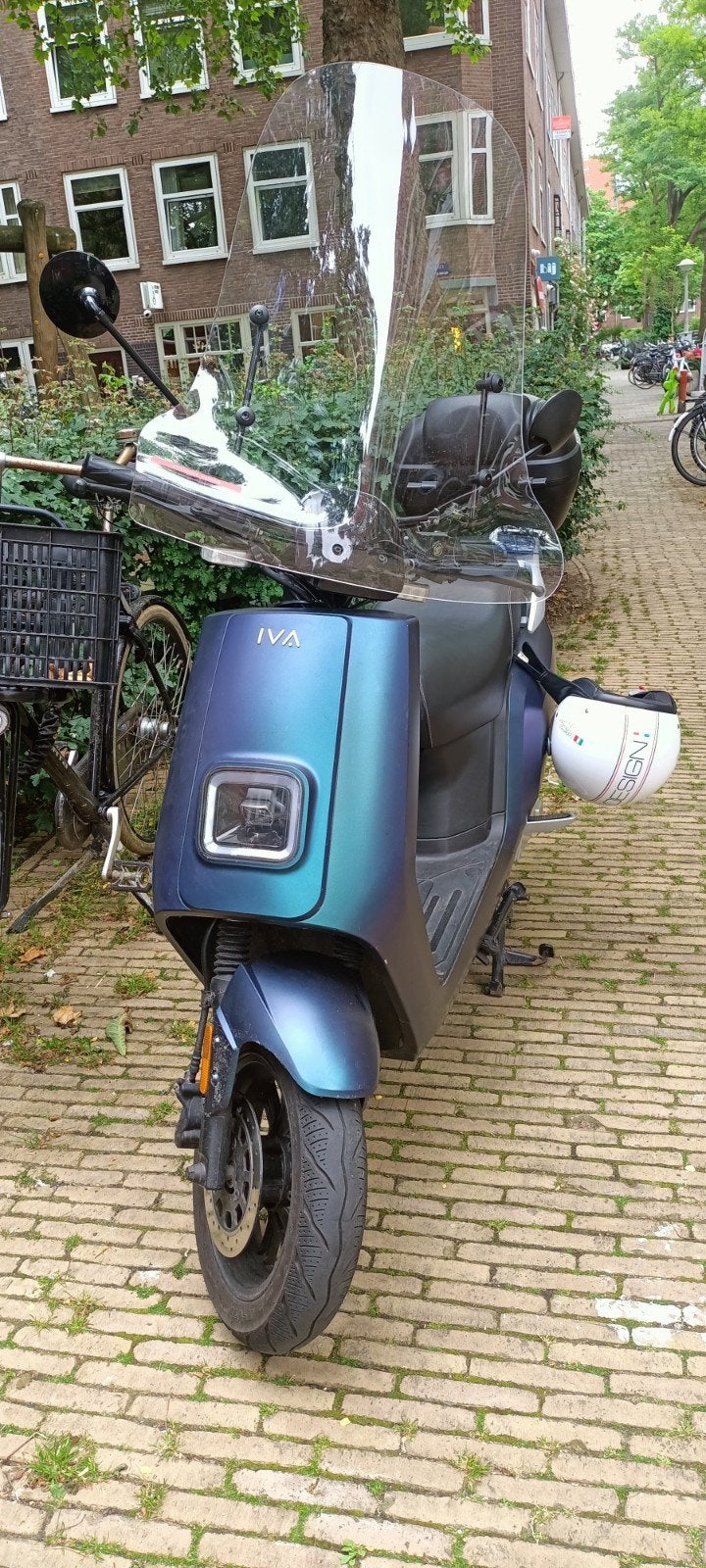 IVA E-GO S5 Elektrische Scooter (52Km per uur) met 2 Accu, Fietsen en Brommers, Ophalen of Verzenden, Zo goed als nieuw, Overige typen