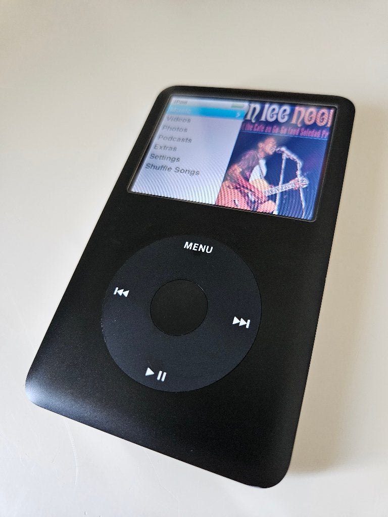 iPod Classic Nieuwe Accu (80 GB 6e gen.), 40 GB en meer, Classic, Zwart, Refurbished