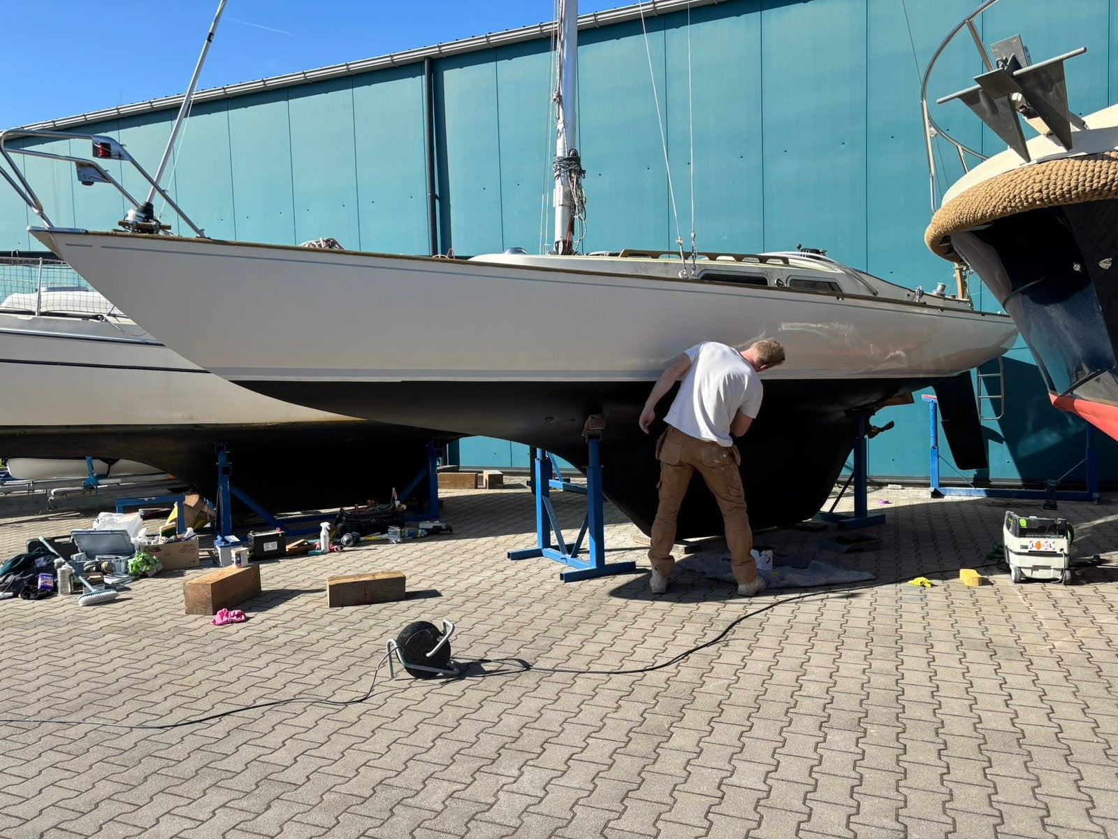 RJ85 'Ronja' weekendzeiler met uitstekende zeileigenschappen, Watersport en Boten, Ophalen, 8 pk, Gebruikt, Binnenboordmotor