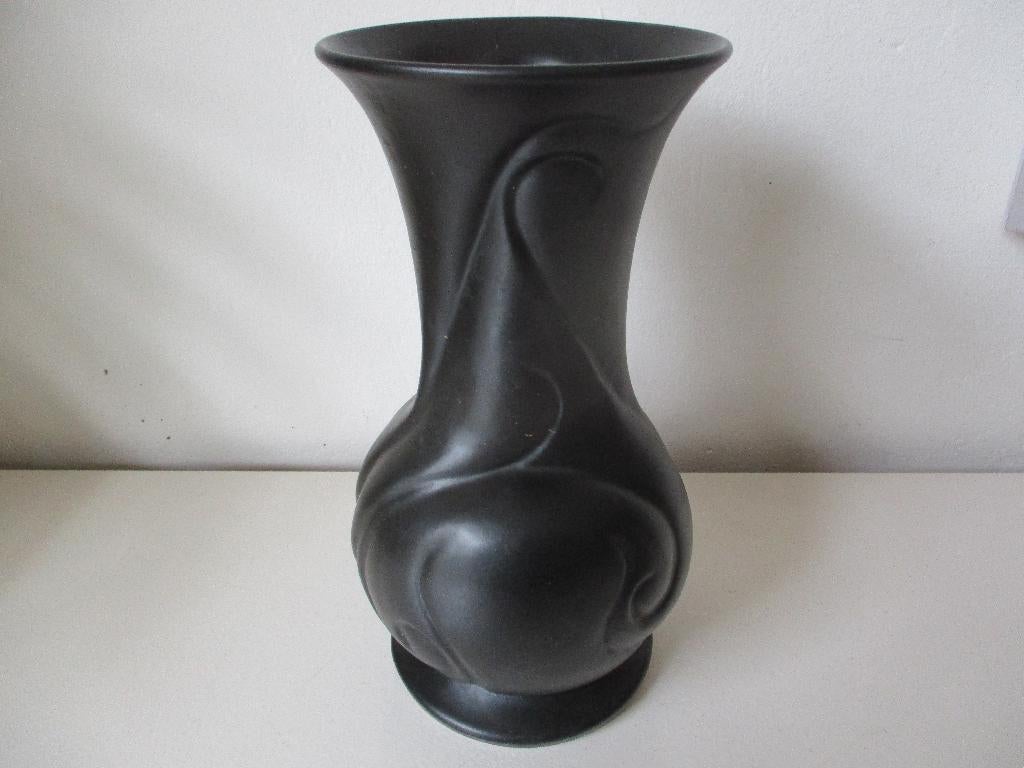 Vaas Zenith Gouda Willem Stuurman zwart circa 1930, Antiek en Kunst, Ophalen of Verzenden