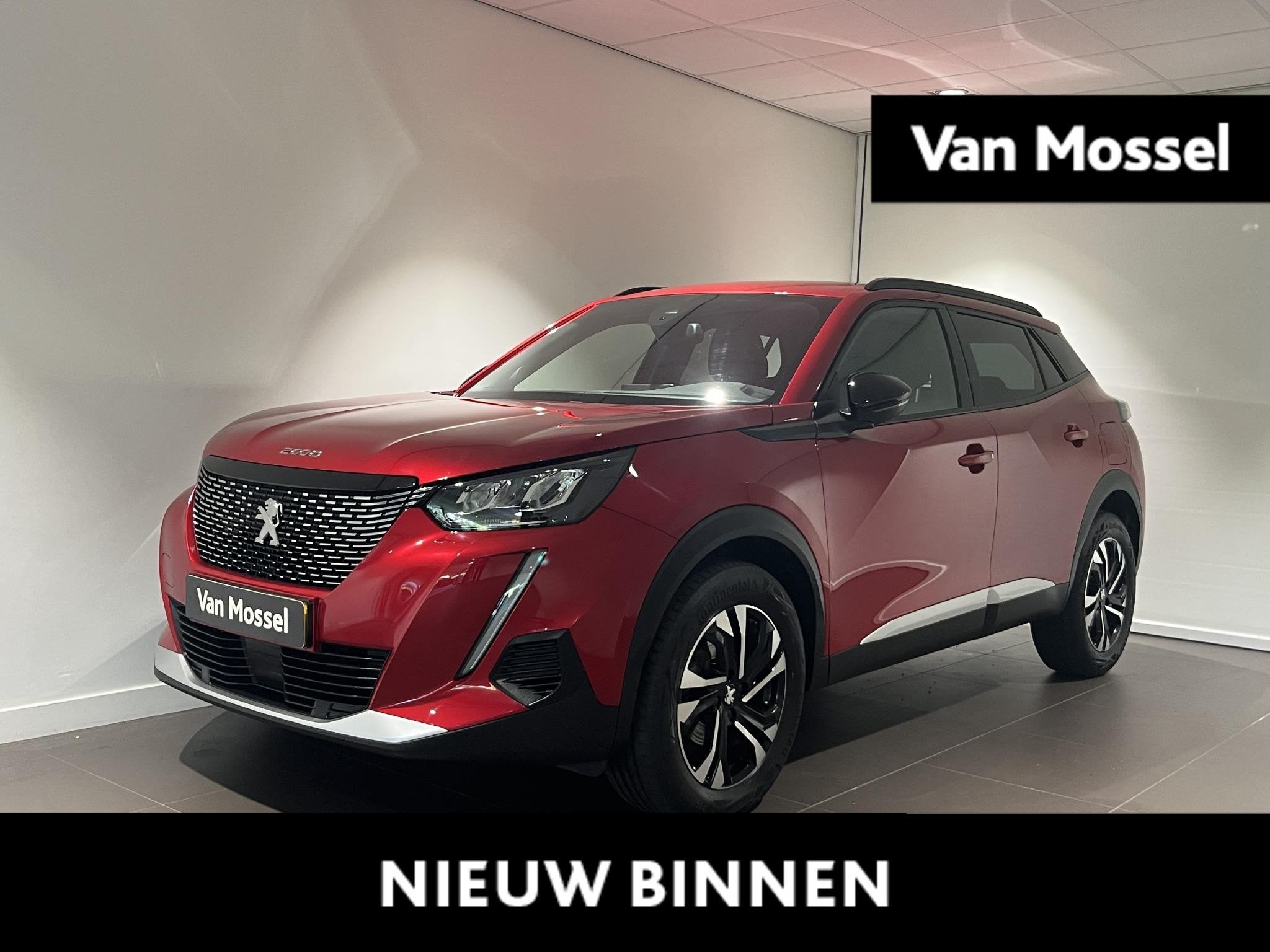 Peugeot 2008 1.2 PureTech Allure Pack, Auto's, 12 maanden, Gebruikt, Euro 6, Leder en Stof
