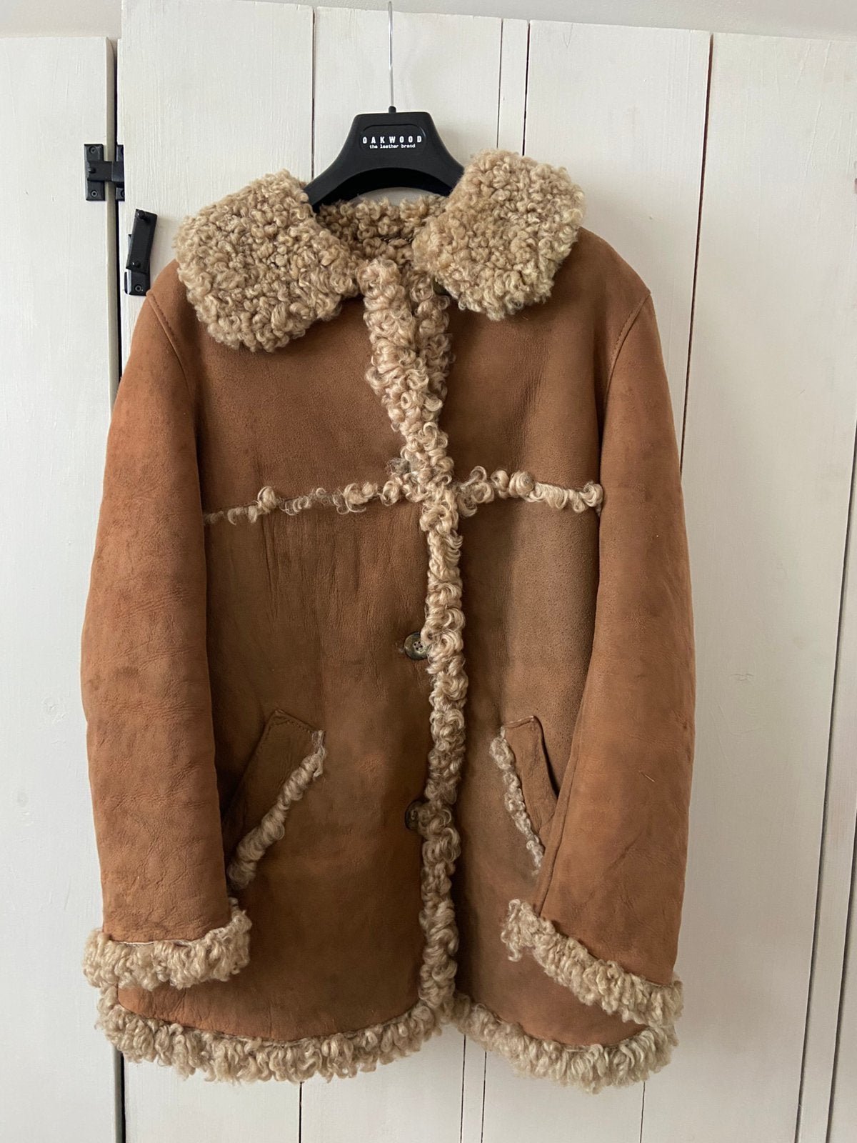 Lammy coat, Ophalen of Verzenden, Zo goed als nieuw, Maat 36 (S), Bruin