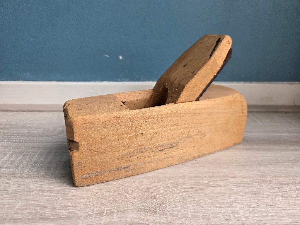 Antieke Houten Schaaf / Blokschaven, Antiek en Kunst, Antiek | Gereedschap en Instrumenten, Ophalen of Verzenden