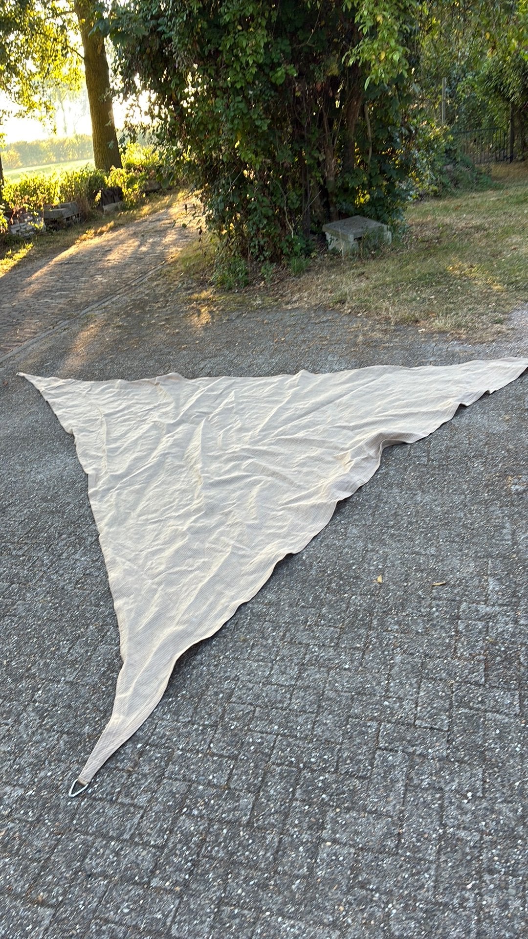 Tarp 5x5x4 m, Ophalen of Verzenden, Gebruikt